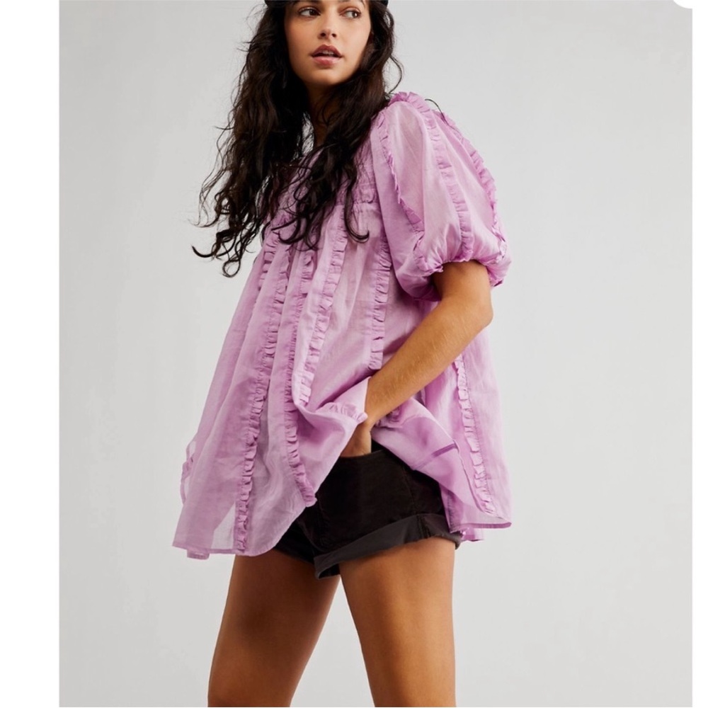 Free people Ruffled Women's Top